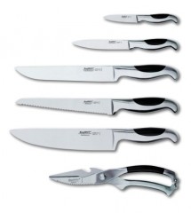 Набор ножей кованных Studio phenolic/holl (7 предметов) - Фото 1