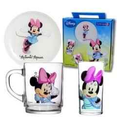 Набор детской посуды Disney Minnie (3 предмета) - Фото 1