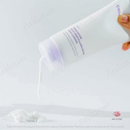 Пенка для лица очищающая слабокислотная «Derma Nature Relief Madecica pH Balancing Foam Cleansing»