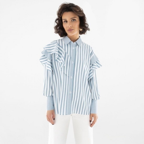 Рубашка женская дизайнерская Взаимная выгода