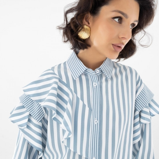 Рубашка женская дизайнерская Взаимная выгода