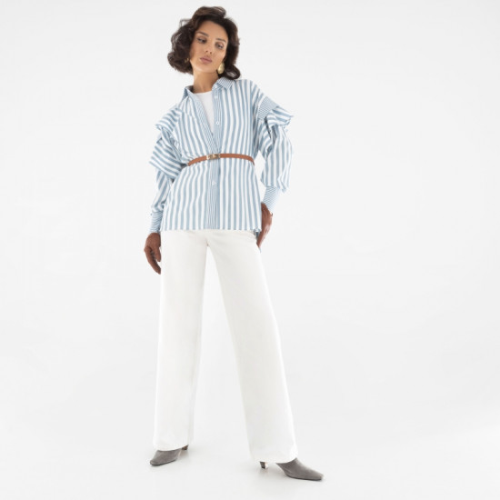 Рубашка женская дизайнерская Взаимная выгода