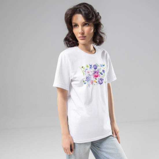 Футболка женская Великолепна уже утром (beautiful flowers)