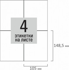 Набор этикеток самоклеящихся - Фото 2