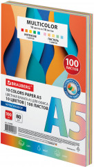 Набор бумаги цветной двухсторонней - Фото 1