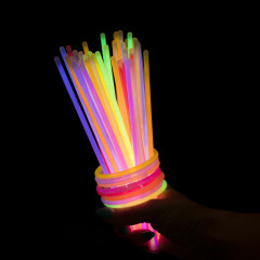 Светящиеся неоновые палочки-браслеты - Фото 2