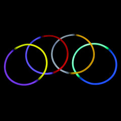 Светящиеся неоновые палочки-браслеты - Фото 10