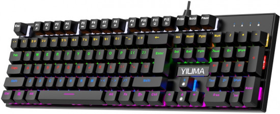 Набор проводной «Mechanical Gaming mouse & KB combo»