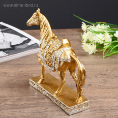 Сувенир «Золотой конь» - Фото 3