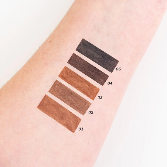 Карандаш для бровей с щеточкой «Browliner», оттенок 01 Светло-коричневый