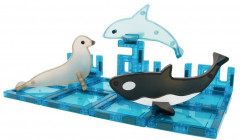 Конструктор магнитный «Морские животные» - Фото 2