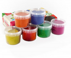 Радужный песок для лепки, 6 цветов - Фото 1