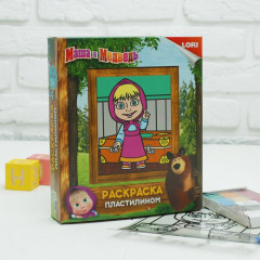 Раскраска пластилином «Маша» - Фото 1