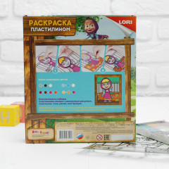 Раскраска пластилином «Маша» - Фото 2