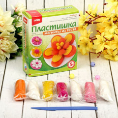 Набор для изготовления магнитов из теста «Цветочная фантазия» - Фото 1