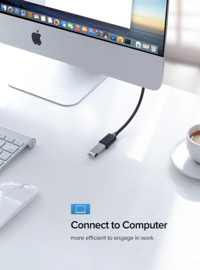 Кабель-удлинитель USB(m) — USB(f) Ugreen US103