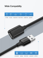 Кабель-удлинитель USB(m) — USB(f) US103 - Фото 4