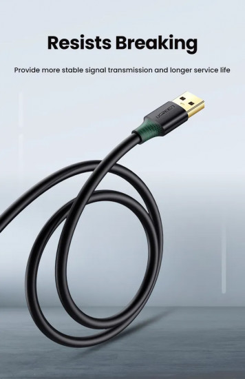 Кабель-удлинитель USB(m) — USB(f) Ugreen US129
