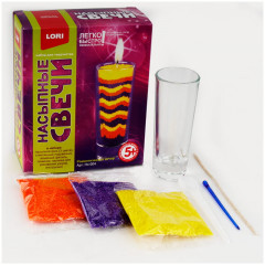 Набор для создания свечи из насыпного воска «Романтический вечер» - Фото 2