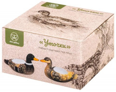 Набор подставок под яйца «Селезень и уточка» - Фото 5