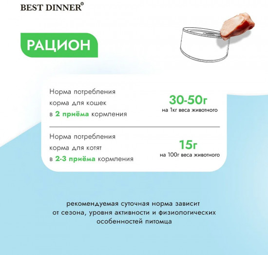 Корм для кошек диетический при пищевой аллергии с кроликом «Hypoallergenic»