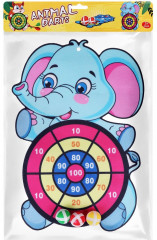 Дартс детский на липучках «Слоненок» - Фото 3