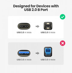 Кабель USB для принтера US135 - Фото 4
