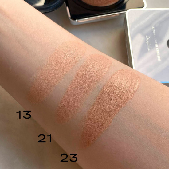Кушон для лица тональный SPF 50+ PA+++ «Aurora Cover Cushion», оттенок 23