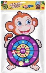 Дартс детский на липучках «Весёлая обезьянка» - Фото 1
