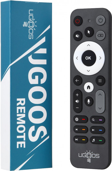 Bluetooth-пульт с микрофоном и аэромышью Ugoos UR-02
