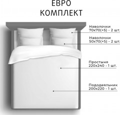 Комплект постельного белья «Таормина» - Фото 10
