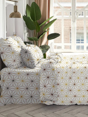 Комплект постельного белья «Golden ornament» - Фото 7