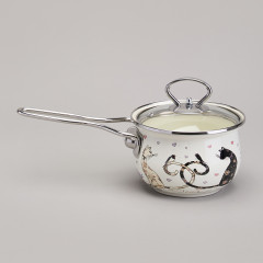 Ковш с крышкой «Lavander cats» - Фото 1