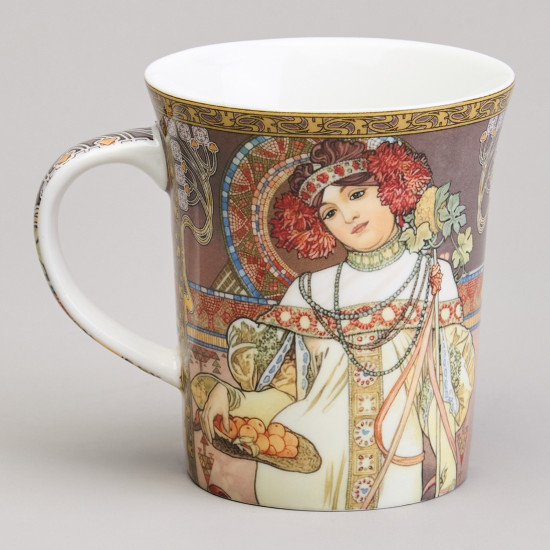 Кружка «Art Collection. Времена года. А. Муха»