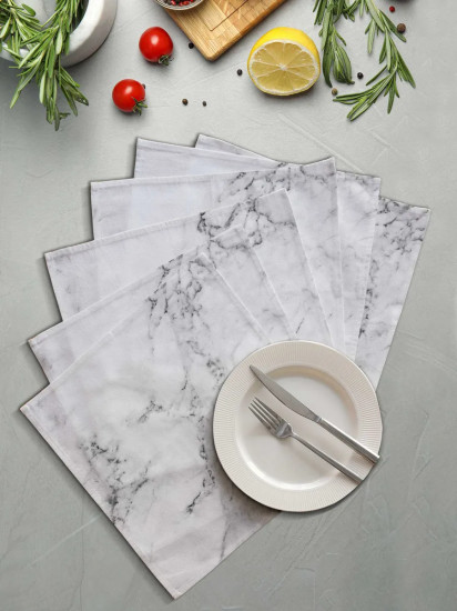 Комплект салфеток сервировочных «Marble»