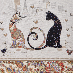 Набор полотенец кухонных «Парижские коты» - Фото 2