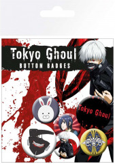 Набор значков «Tokyo Ghoul» - Фото 1