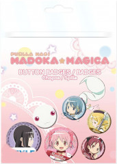 Набор значков «Puella Magi Madoka Magica» - Фото 1