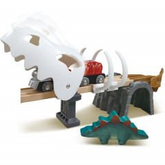 Набор игровой «Деревянная железная дорога: Парк динозавров» - Фото 2