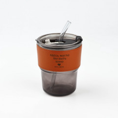 Стакан с чехлом и трубочкой «Вино» - Фото 1