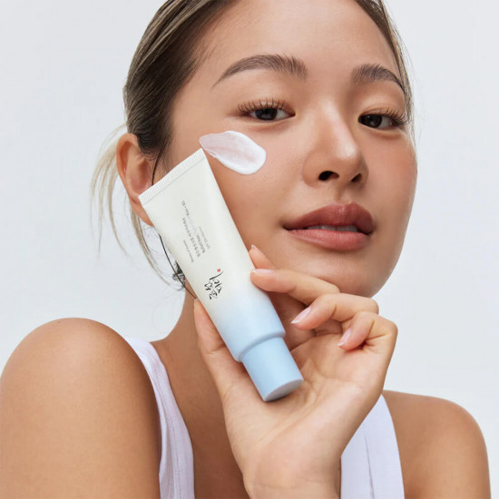 Крем для лица солнцезащитный SPF50+ PA++++ «Relief Sun Aqua-fresh: Rice + B5»