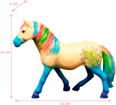 Игрушка-фигурка «Сказочная желтая лошадь» - Фото 2