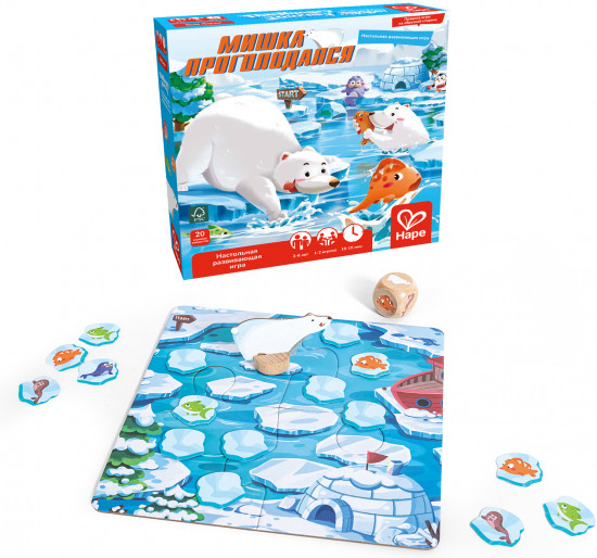 Настольная игра «Мишка проголодался»