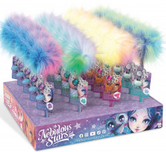 Ароматизированная ручка с меховым помпоном и подвеской - Фото 1