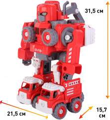 Интерактивный робот-трансформер «Пожарный» - Фото 1