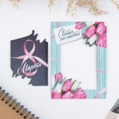 Магнит-фоторамка «8 Марта» - Фото 2