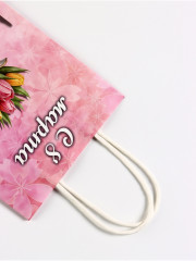 Пакет подарочный «С Женским днём» - Фото 3