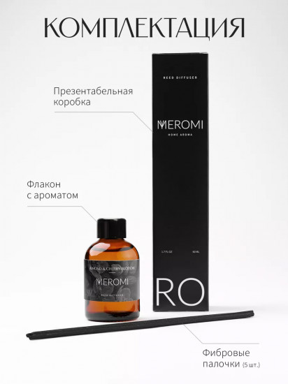 Диффузор-ароматизатор для дома Almond & Cherry blossom «Миндаль и цветок вишни»