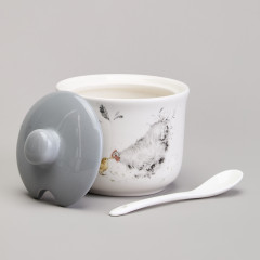 Сахарница с ложкой «Funny Hens» - Фото 3