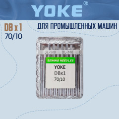 Набор игл для промышленных швейных машин DBx1 №70 - Фото 1